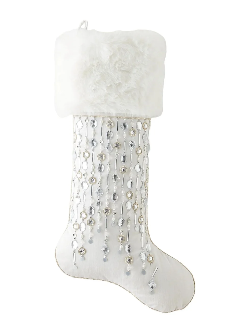 Kim Seybert Crystal Drops Stocking