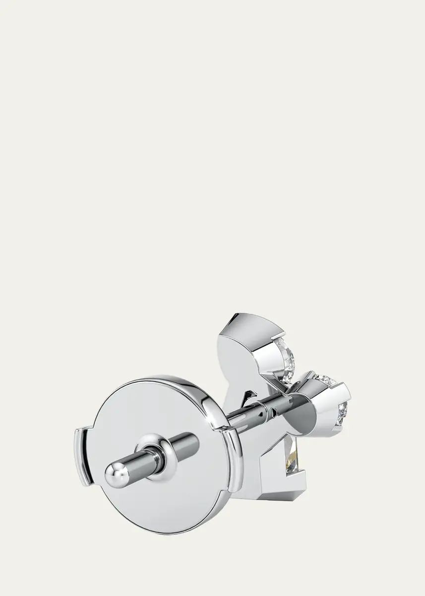 Unsaid Meta Lab-Grown Diamond Cluster Stud Earrings | Thumbnail 3
