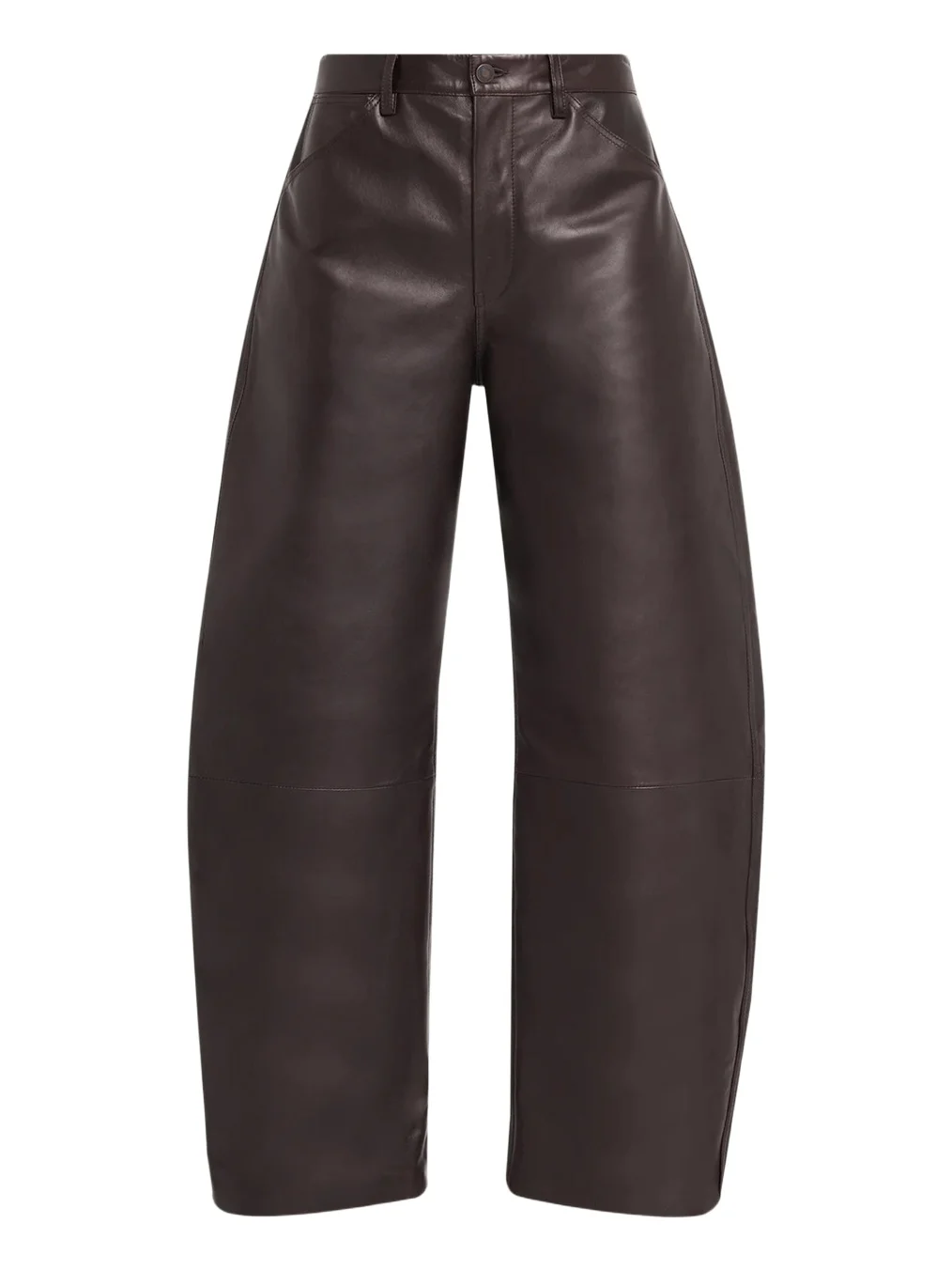 Nili Lotan Tribeca Leather Wide-Leg Pants