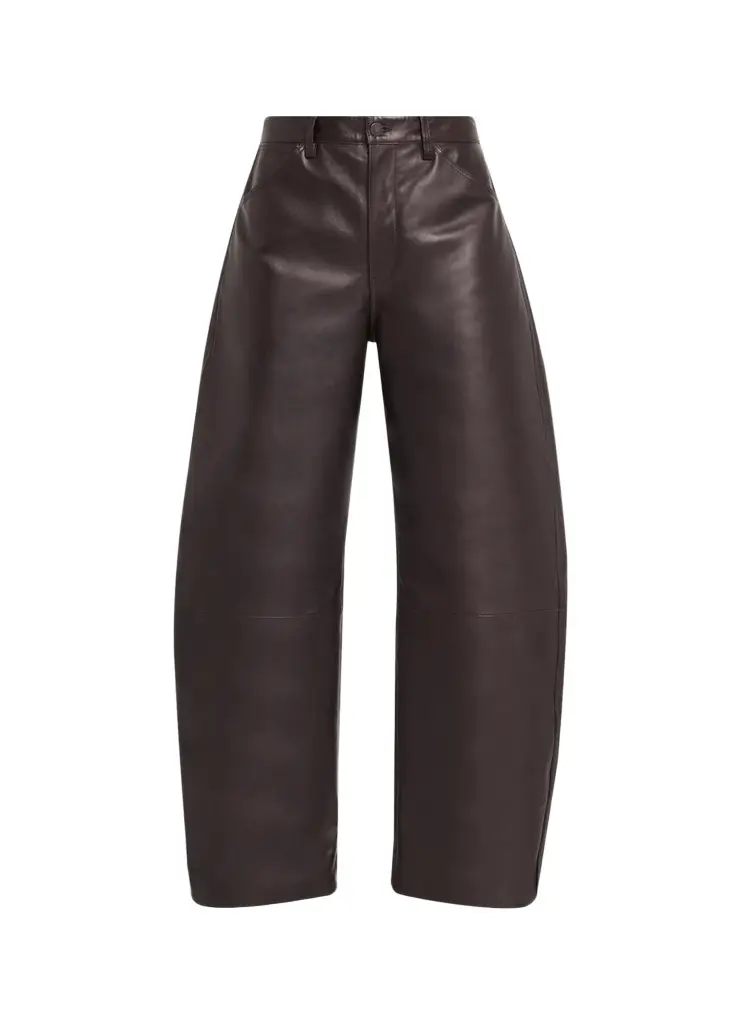 Tribeca Leather Wide-Leg Pants Tribeca Leather Wide-Leg Pants