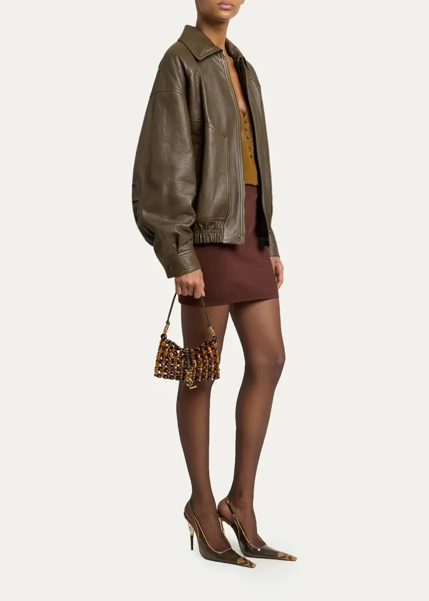 Saint Laurent Evening Beaded Shoulder Bag | Thumbnail 5 Saint Laurent Evening Beaded Shoulder Bag | Thumbnail 5