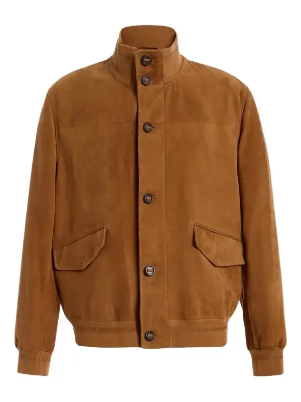 Gabriela Hearst Men's Leroy Suede Jacket