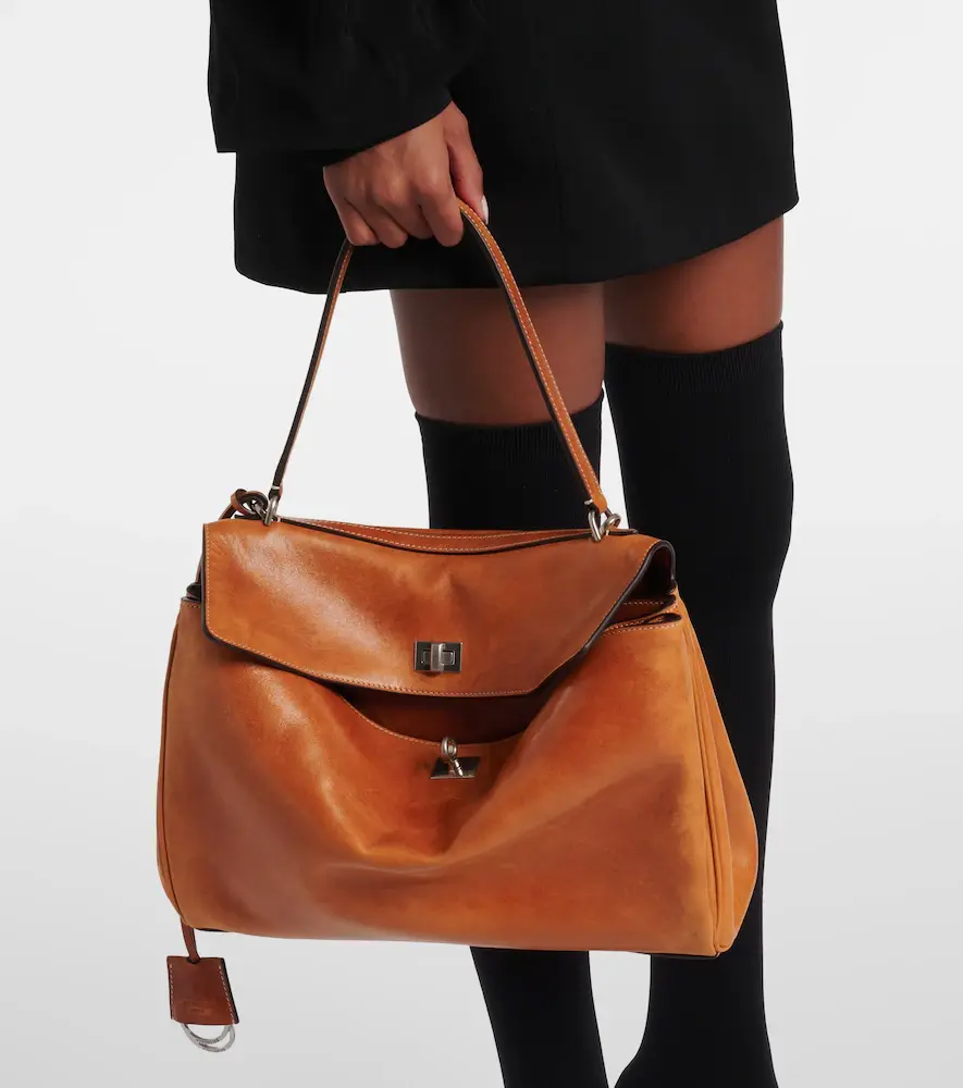 Balenciaga Rodeo Medium leather shoulder bag | Thumbnail 4 Balenciaga Rodeo Medium leather shoulder bag | Thumbnail 4