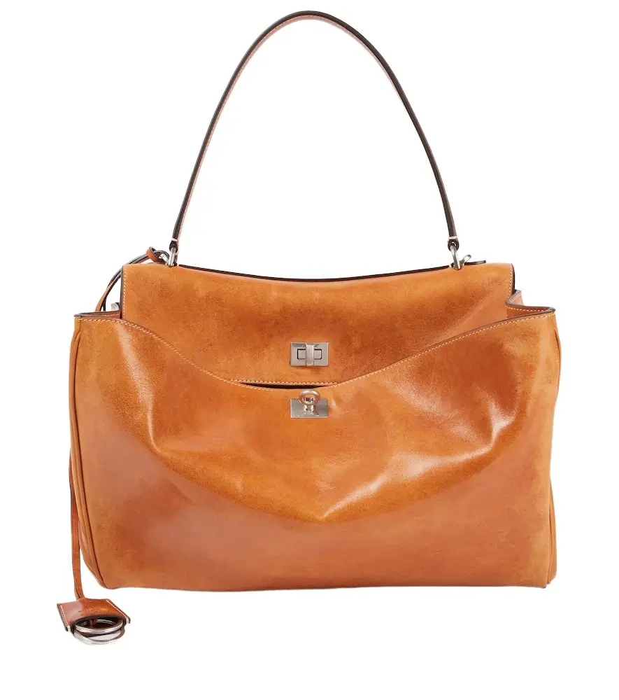 Rodeo Medium leather shoulder bag