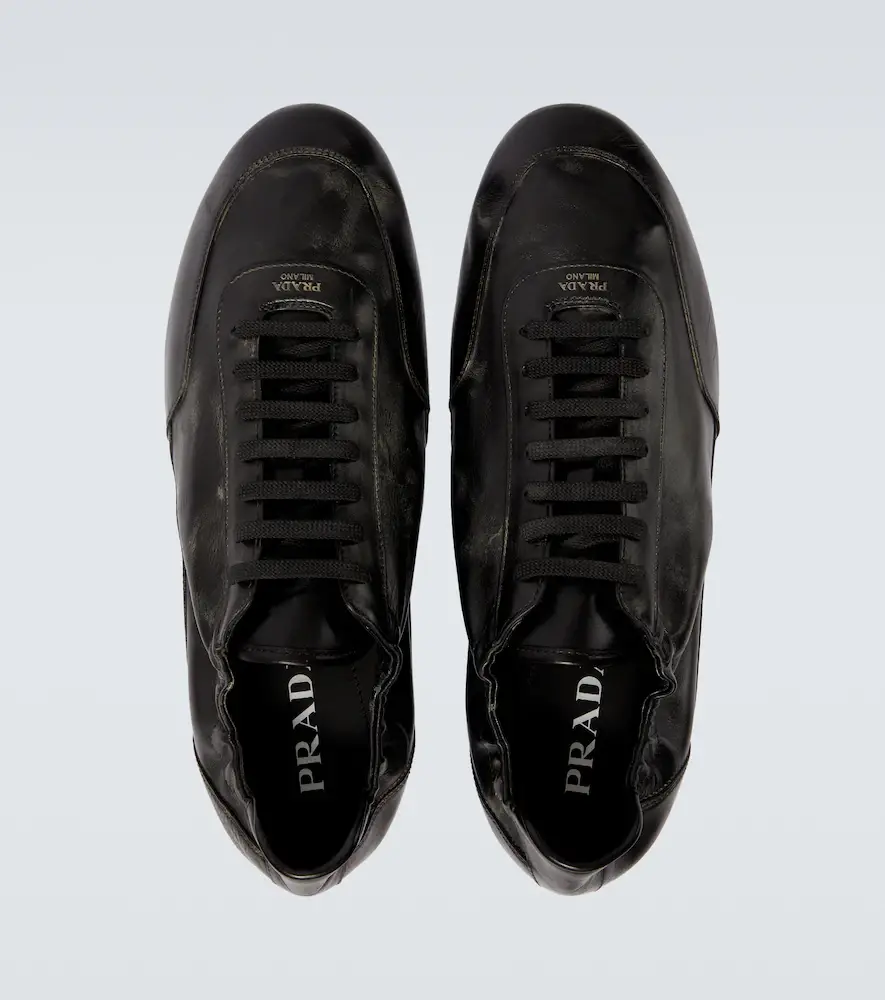 Prada Collapse leather sneakers | Thumbnail 2 Prada Collapse leather sneakers | Thumbnail 2