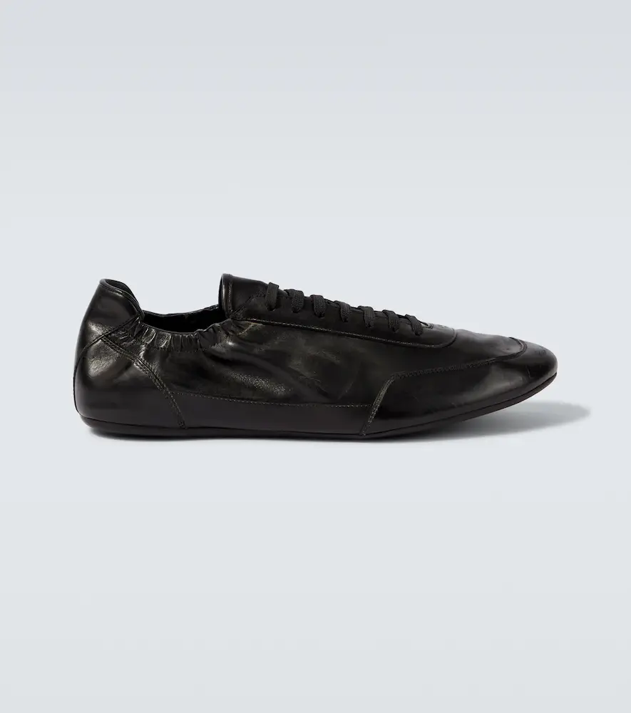 Prada Collapse leather sneakers | Thumbnail 4 Prada Collapse leather sneakers | Thumbnail 4