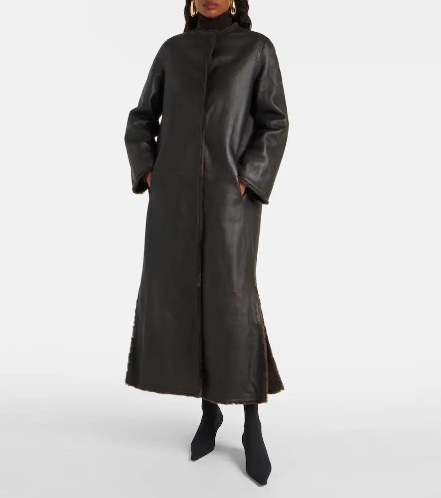 Yves Salomon Shearling coat | Thumbnail 7 Yves Salomon Shearling coat | Thumbnail 7