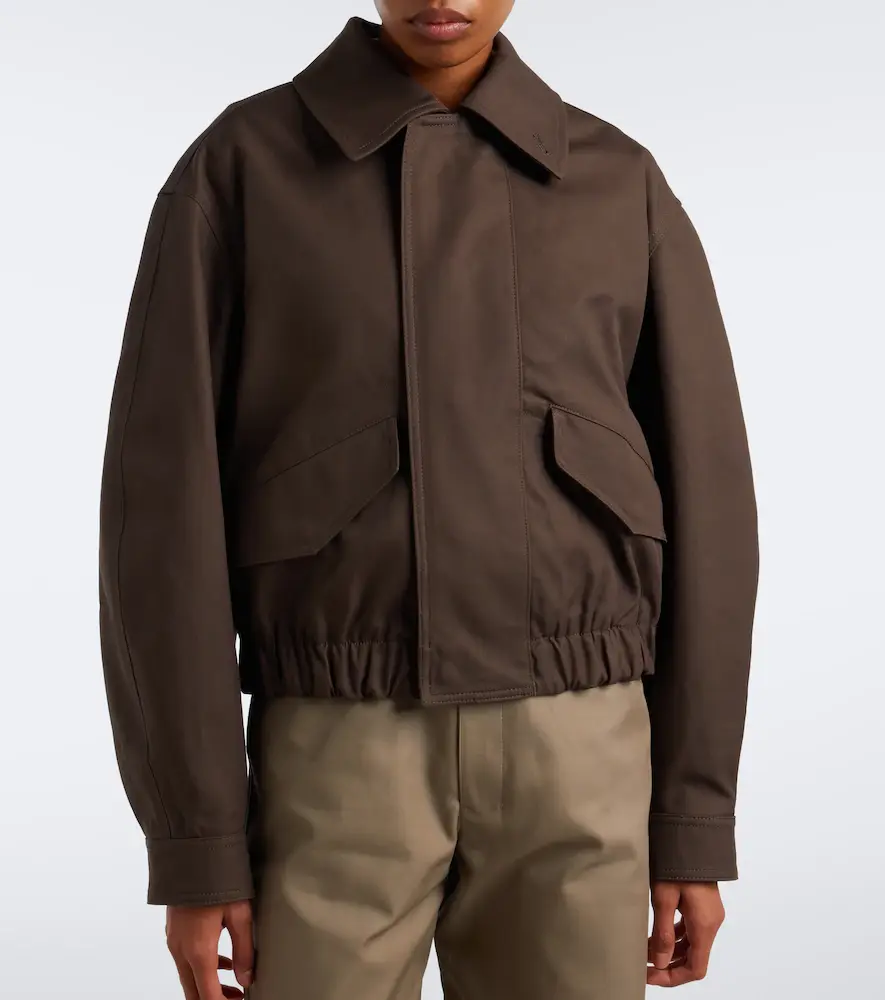 Lemaire Cotton twill blouson jacket | Thumbnail 3 Lemaire Cotton twill blouson jacket | Thumbnail 3