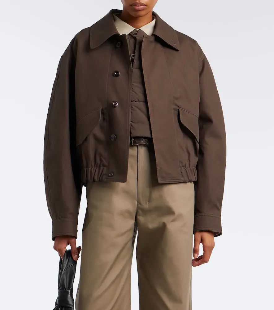 Lemaire Cotton twill blouson jacket | Thumbnail 4 Lemaire Cotton twill blouson jacket | Thumbnail 4