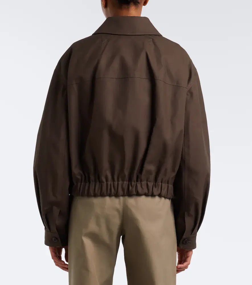 Lemaire Cotton twill blouson jacket | Thumbnail 6 Lemaire Cotton twill blouson jacket | Thumbnail 6