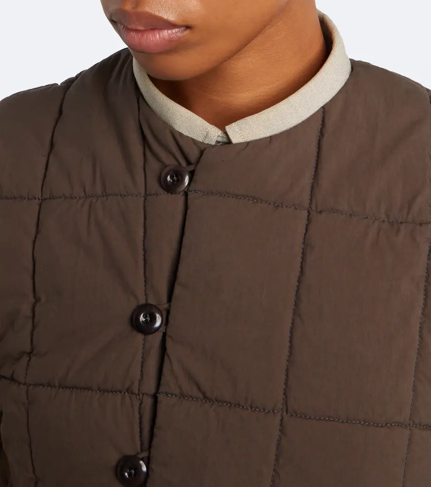 Lemaire Padded quilted cotton-blend vest | Thumbnail 5 Lemaire Padded quilted cotton-blend vest | Thumbnail 5