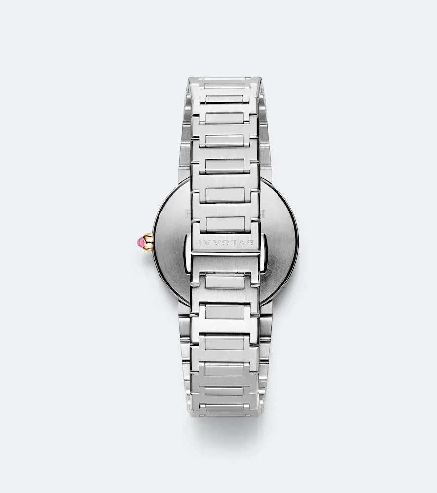 BVLGARI embellished 18kt gold and stainless steel watch | Thumbnail 4 BVLGARI embellished 18kt gold and stainless steel watch | Thumbnail 4