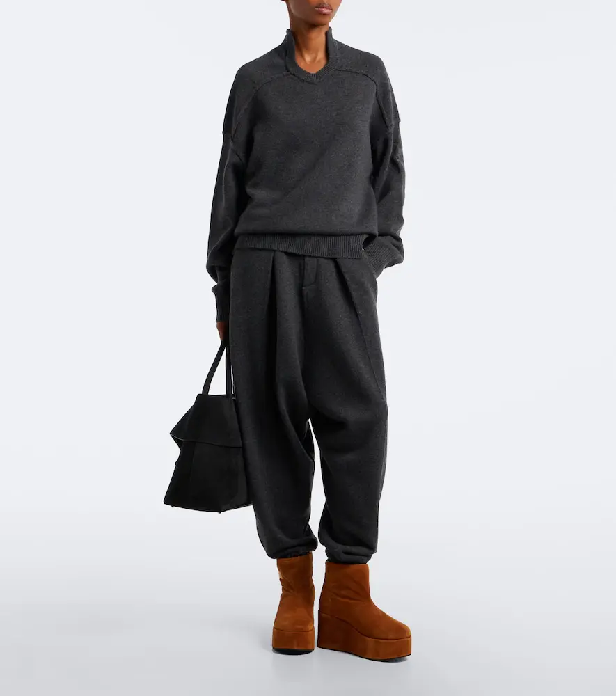Coperni Shearling-lined suede wedge boots | Thumbnail 6 Coperni Shearling-lined suede wedge boots | Thumbnail 6