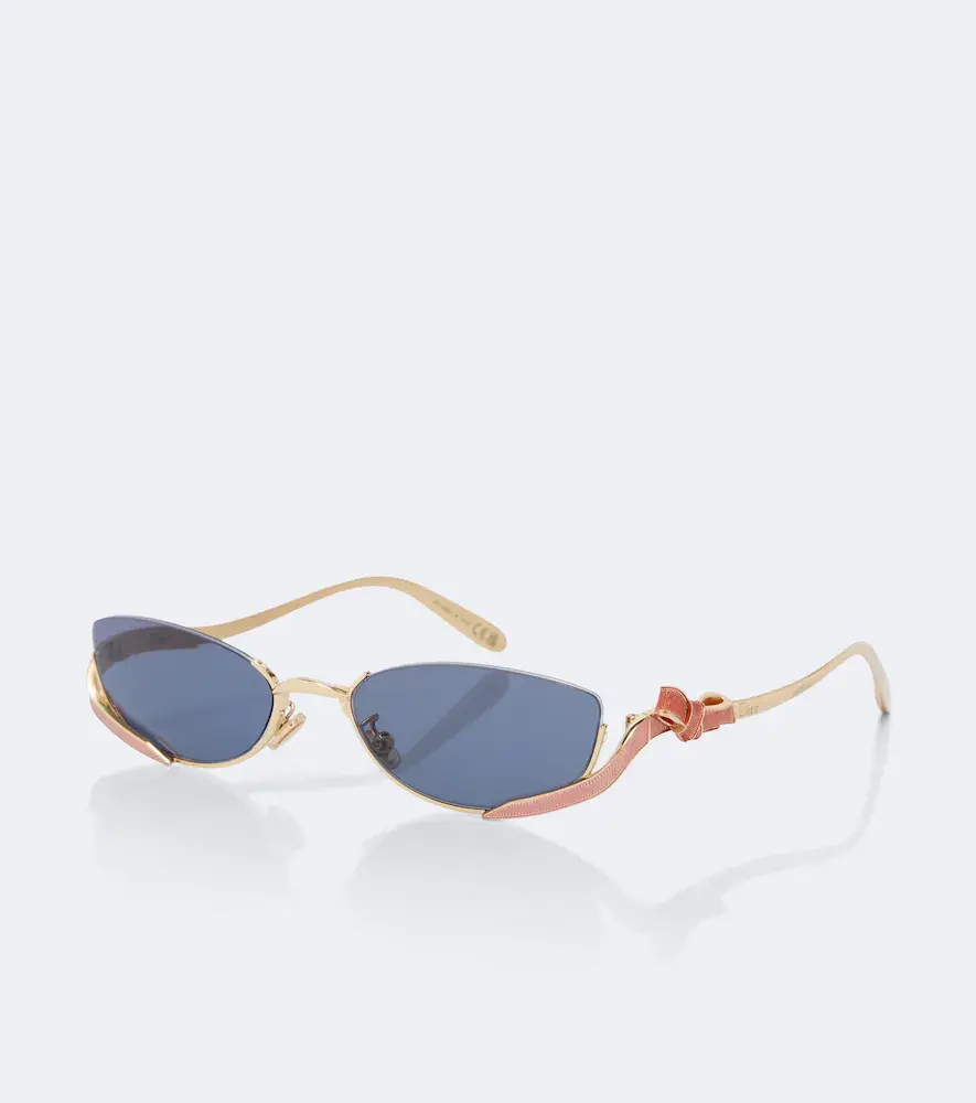 DIOR Eyewear Dior Bow B1U oval sunglasses | Thumbnail 3
