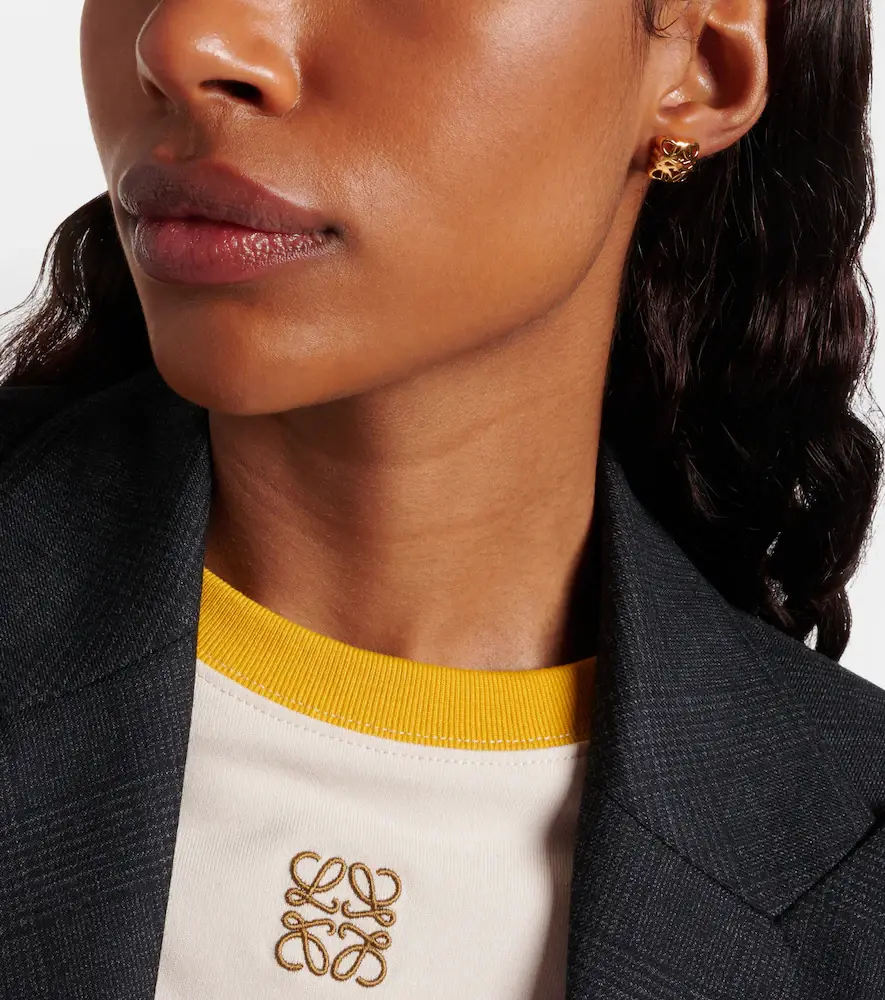 Loewe Bombé Anagram earrings | Thumbnail 3 Loewe Bombé Anagram earrings | Thumbnail 3