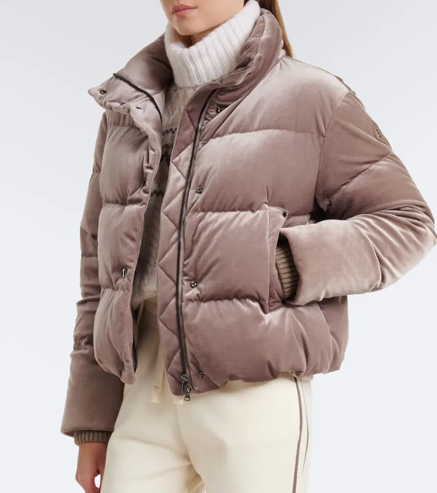 Bogner Oliva velvet down jacket | Thumbnail 3 Bogner Oliva velvet down jacket | Thumbnail 3