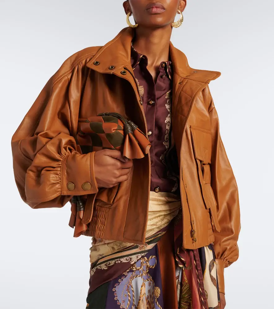 Zimmermann Valiant leather jacket | Thumbnail 2 Zimmermann Valiant leather jacket | Thumbnail 2