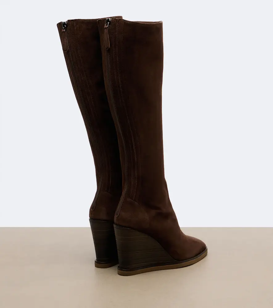 Aquazzura Saint Honoré suede knee-high boots | Thumbnail 2 Aquazzura Saint Honoré suede knee-high boots | Thumbnail 2
