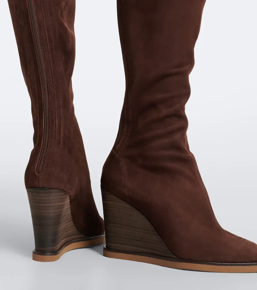 Aquazzura Saint Honoré suede knee-high boots | Thumbnail 5 Aquazzura Saint Honoré suede knee-high boots | Thumbnail 5