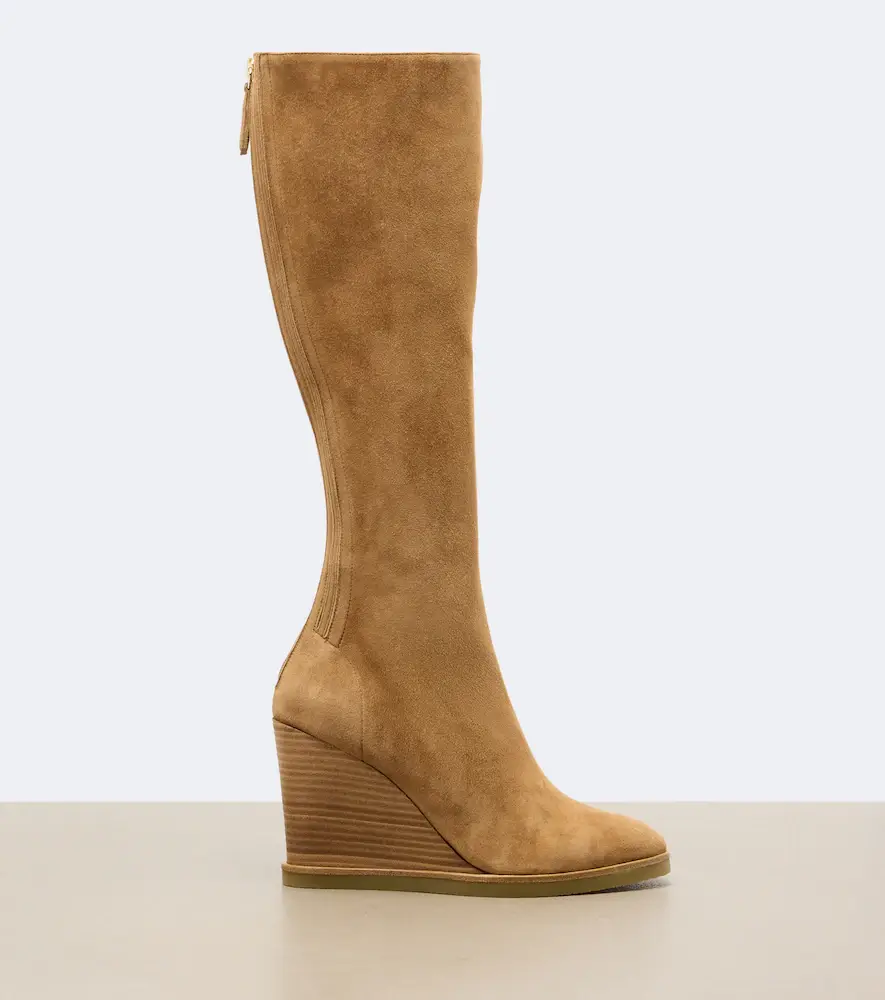 Aquazzura Saint Honoré suede knee-high boots | Thumbnail 2 Aquazzura Saint Honoré suede knee-high boots | Thumbnail 2