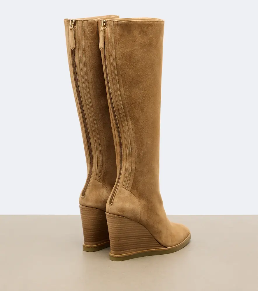 Aquazzura Saint Honoré suede knee-high boots | Thumbnail 4 Aquazzura Saint Honoré suede knee-high boots | Thumbnail 4