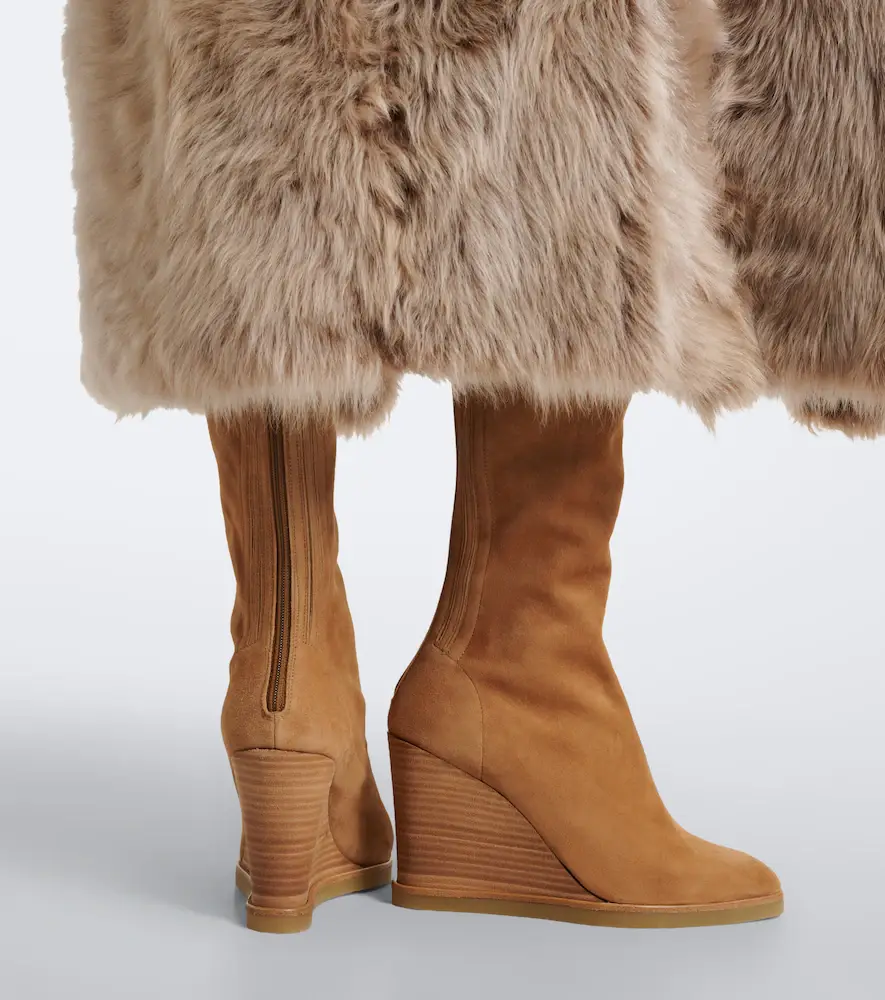 Aquazzura Saint Honoré suede knee-high boots | Thumbnail 5 Aquazzura Saint Honoré suede knee-high boots | Thumbnail 5