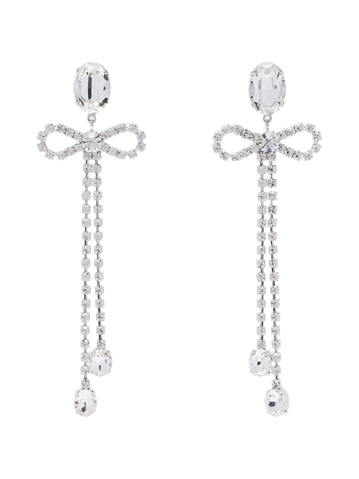 Crystal-embellished drop earrings Crystal-embellished drop earrings