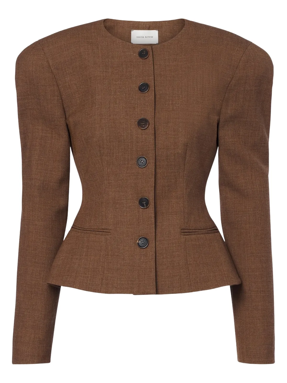 Magda Butrym Peplum virgin wool jacket