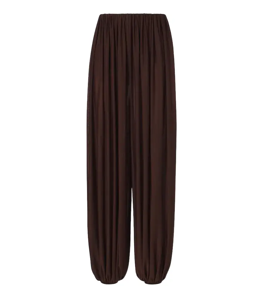 Jersey balloon pants