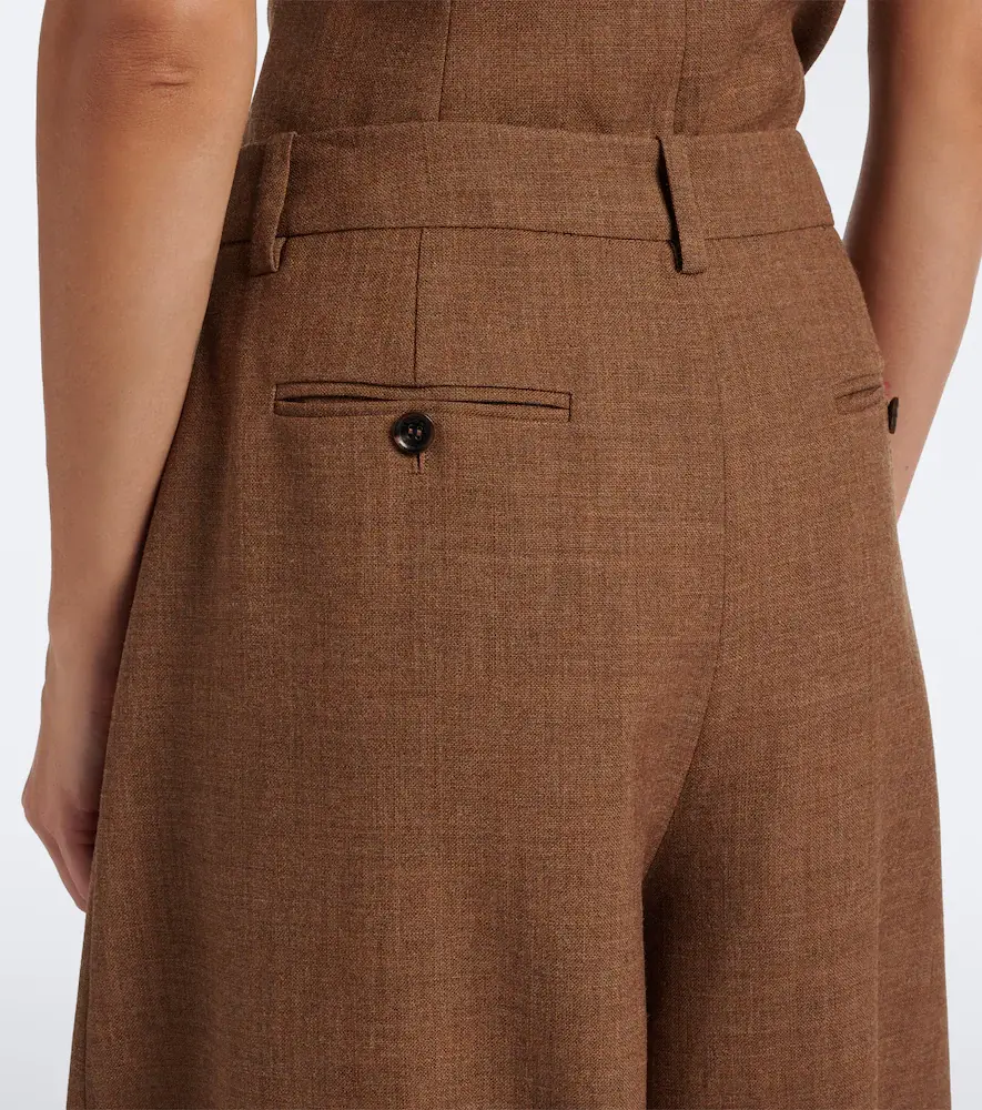 Magda Butrym Virgin wool barrel-leg pants | Thumbnail 5 Magda Butrym Virgin wool barrel-leg pants | Thumbnail 5