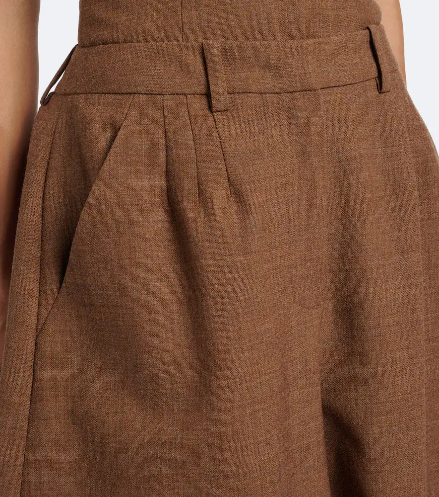 Magda Butrym Virgin wool barrel-leg pants | Thumbnail 6 Magda Butrym Virgin wool barrel-leg pants | Thumbnail 6