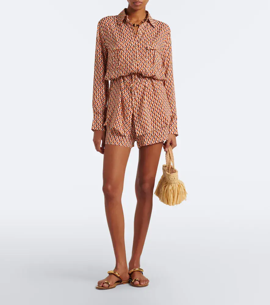 Melissa Odabash Annie printed shorts | Thumbnail 3 Melissa Odabash Annie printed shorts | Thumbnail 3