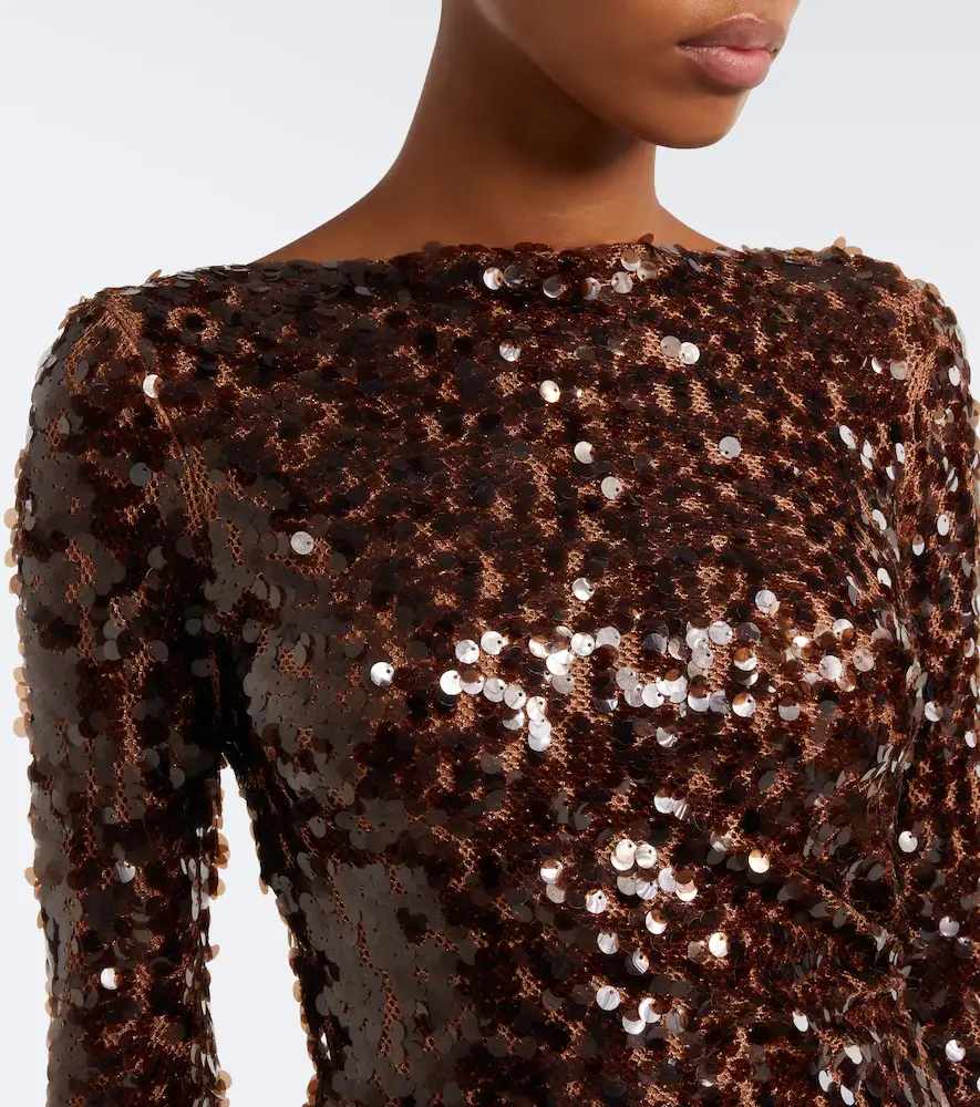 Christopher Esber Opaline sequined open-back minidress | Thumbnail 4 Christopher Esber Opaline sequined open-back minidress | Thumbnail 4