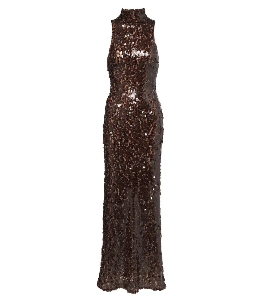 Opaline sequined gown Opaline sequined gown