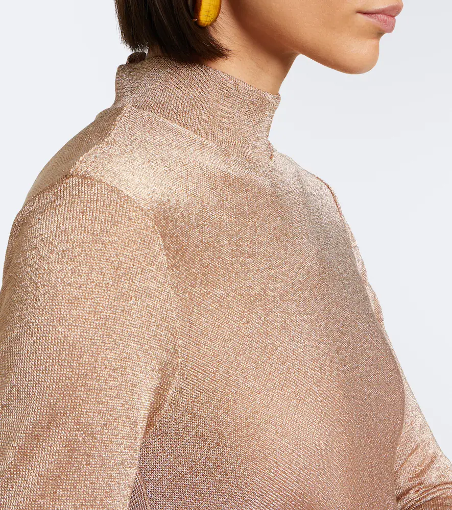 Christopher Esber Embellished draped jersey lamé gown | Thumbnail 3