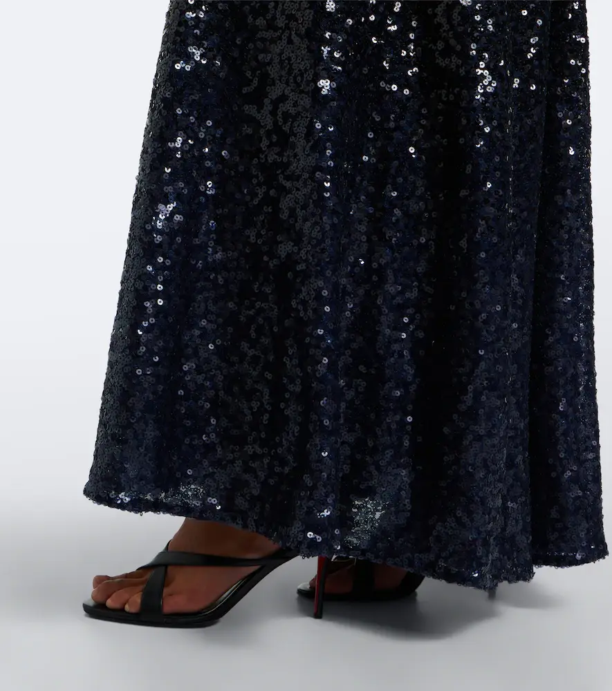 Christopher Esber Sequined one-shoulder open-back gown | Thumbnail 5 Christopher Esber Sequined one-shoulder open-back gown | Thumbnail 5