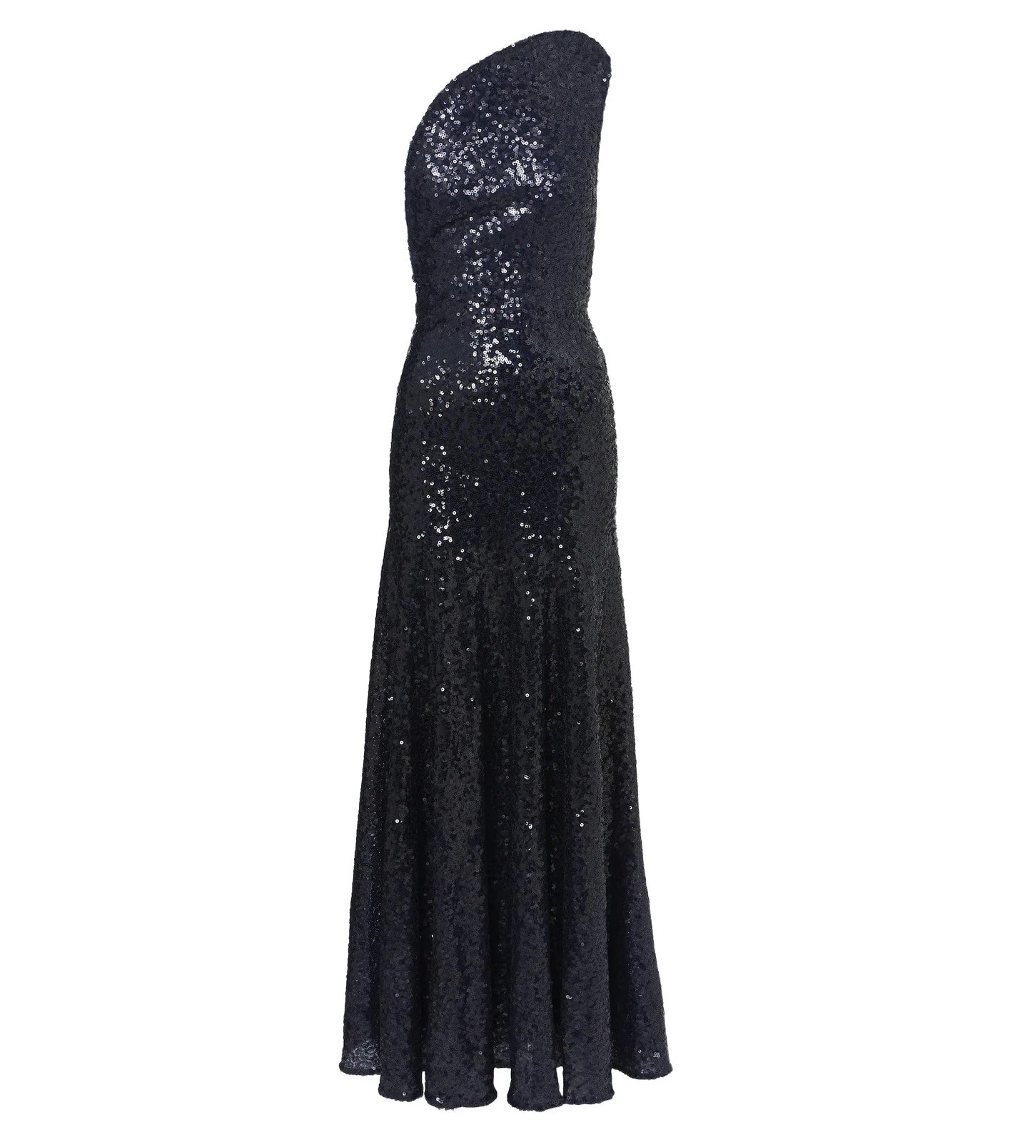 Christopher Esber Sequined one-shoulder open-back gown