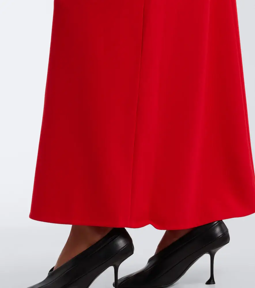 Proenza Schouler Geraldine draped crêpe maxi dress | Thumbnail 3 Proenza Schouler Geraldine draped crêpe maxi dress | Thumbnail 3