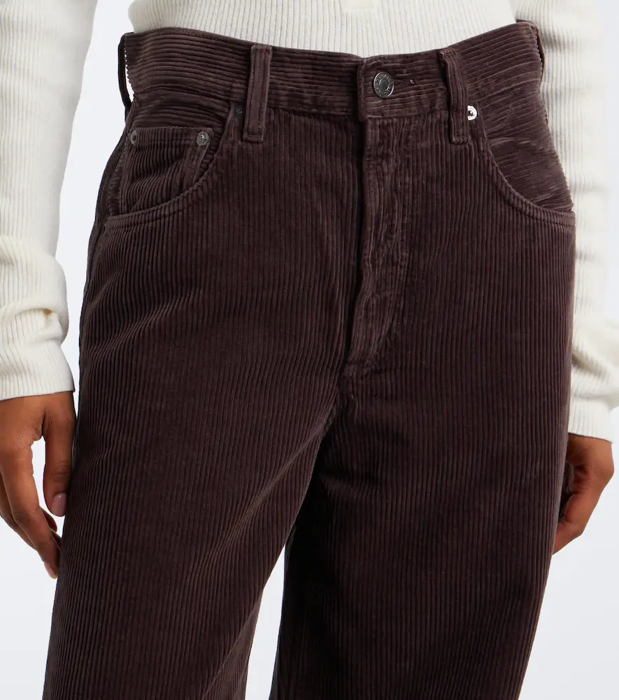 AGOLDE Curve cotton corduroy wide-leg pants | Thumbnail 4 AGOLDE Curve cotton corduroy wide-leg pants | Thumbnail 4