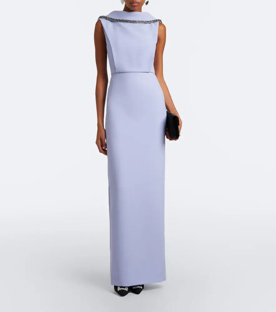 Roland Mouret Embellished crêpe gown | Thumbnail 2