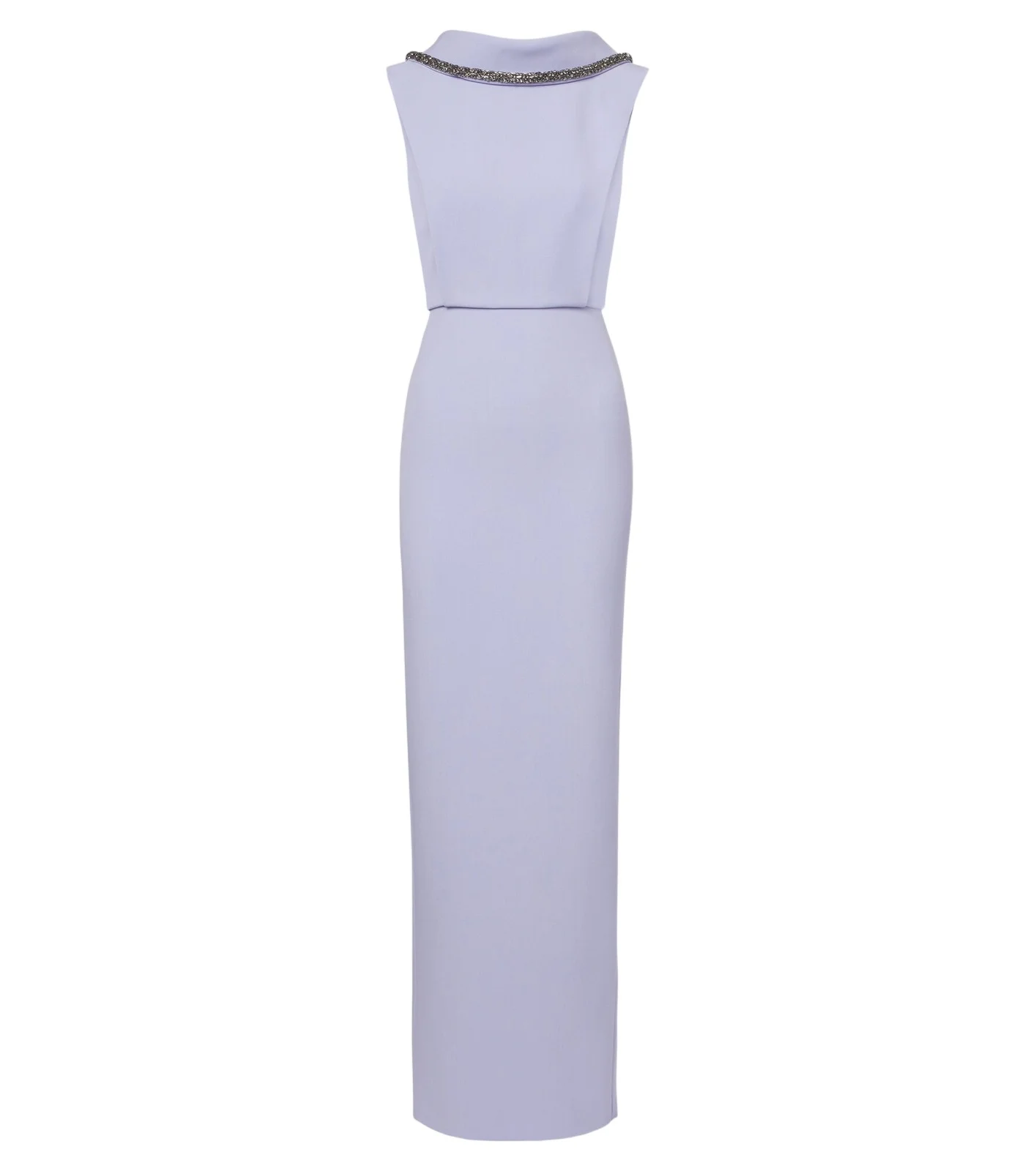 Roland Mouret Embellished crêpe gown