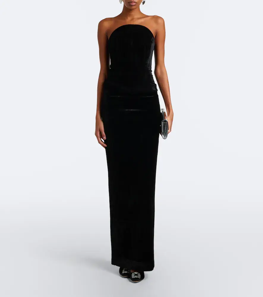 Roland Mouret Velvet corset | Thumbnail 2 Roland Mouret Velvet corset | Thumbnail 2