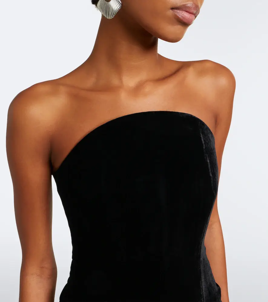 Roland Mouret Velvet corset | Thumbnail 4 Roland Mouret Velvet corset | Thumbnail 4