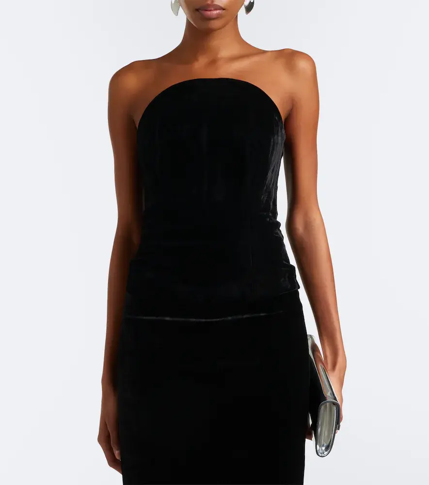 Roland Mouret Velvet corset | Thumbnail 5 Roland Mouret Velvet corset | Thumbnail 5