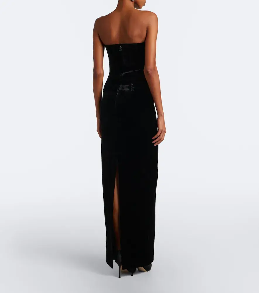 Roland Mouret Velvet maxi skirt | Thumbnail 3 Roland Mouret Velvet maxi skirt | Thumbnail 3