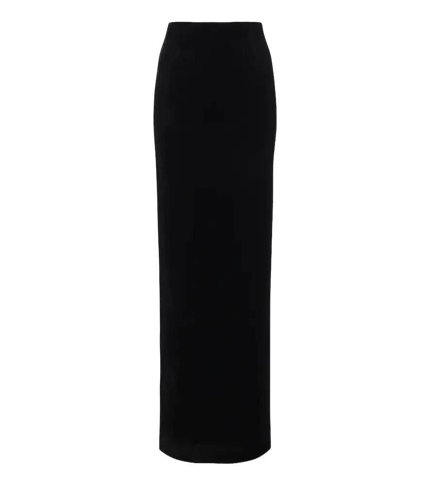 Velvet maxi skirt Velvet maxi skirt