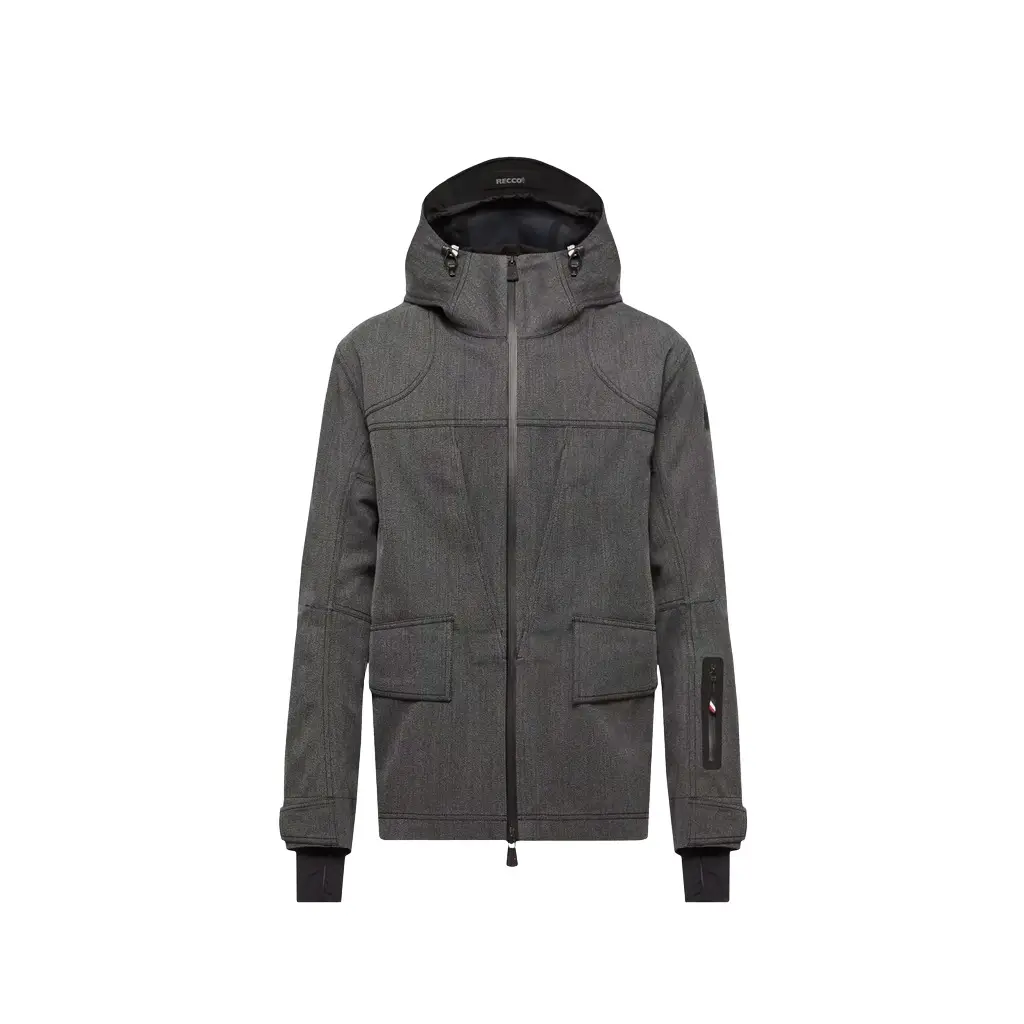 Moncler Grenoble Ardiden Hooded Wool Ski Jacket