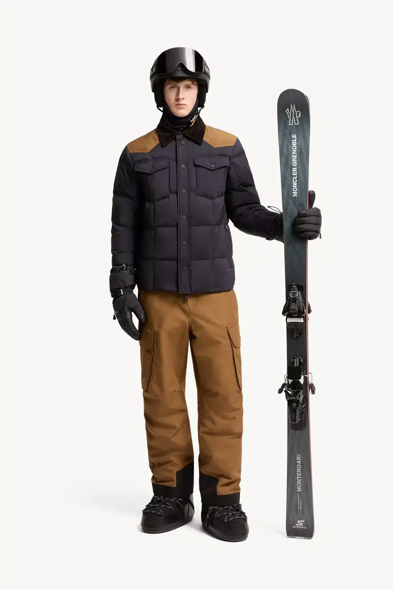 Moncler Grenoble Geltech Corduroy-trimmed Down Ski Jacket | Thumbnail 3 Moncler Grenoble Geltech Corduroy-trimmed Down Ski Jacket | Thumbnail 3