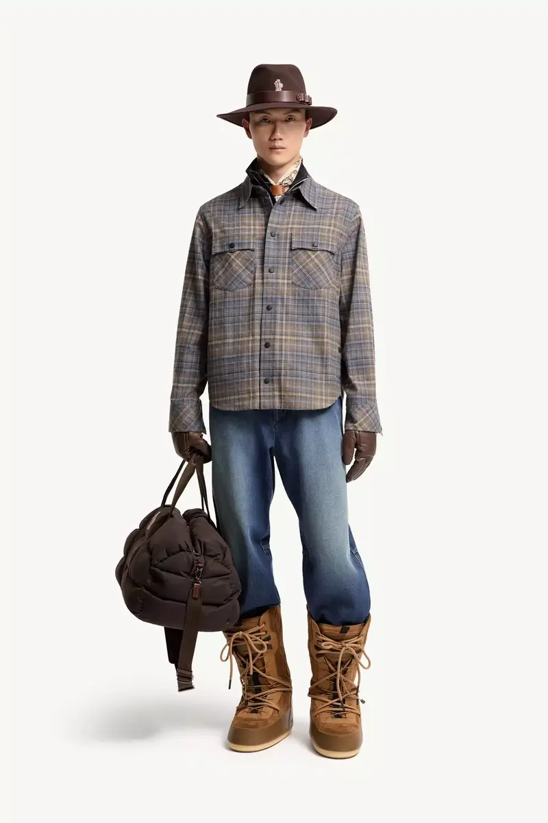 Moncler Grenoble Cotton Tartan Shirt | Thumbnail 3 Moncler Grenoble Cotton Tartan Shirt | Thumbnail 3