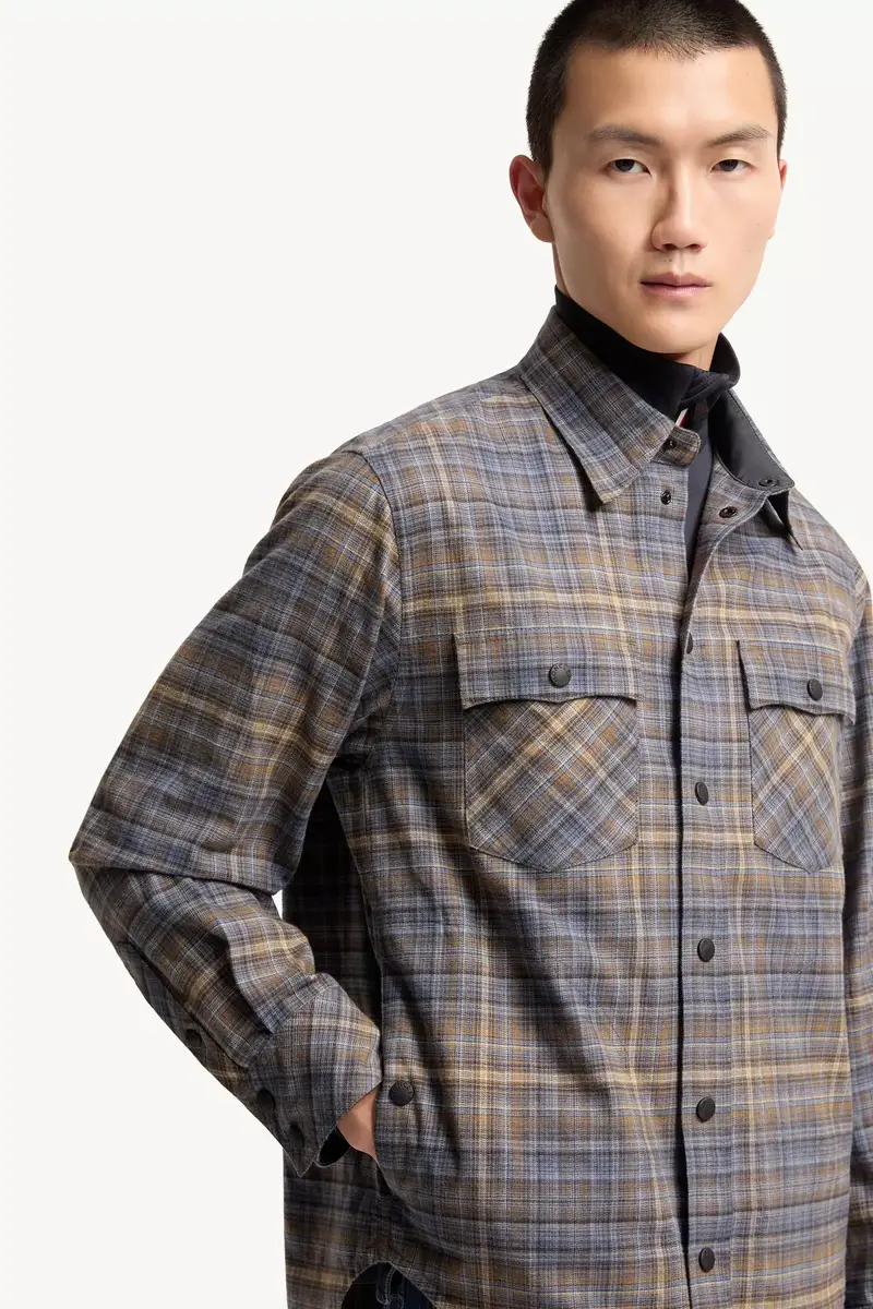 Moncler Grenoble Cotton Tartan Shirt | Thumbnail 7 Moncler Grenoble Cotton Tartan Shirt | Thumbnail 7